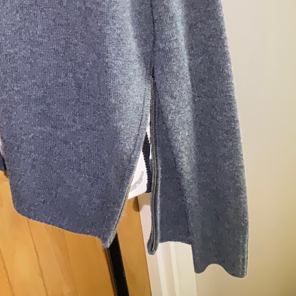 Banana Republic Women’s Open Cardigan Sweater w/ Side Zips. Grey. XS - Picture 9 of 16